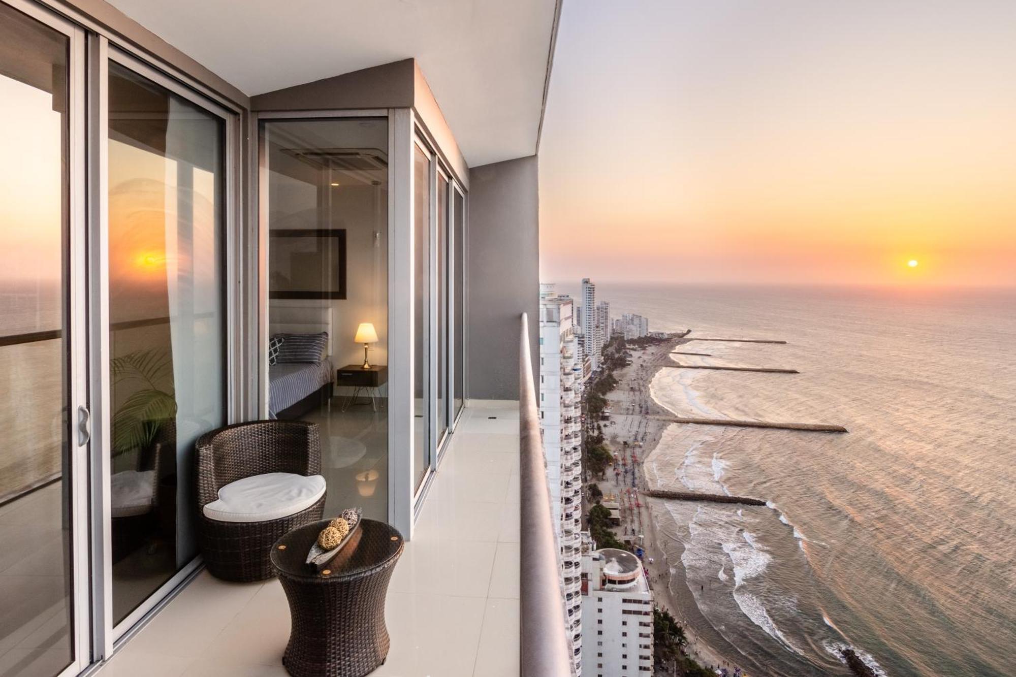 41St Fl Beach Condo In Bocagrande Cartagena Exterior photo